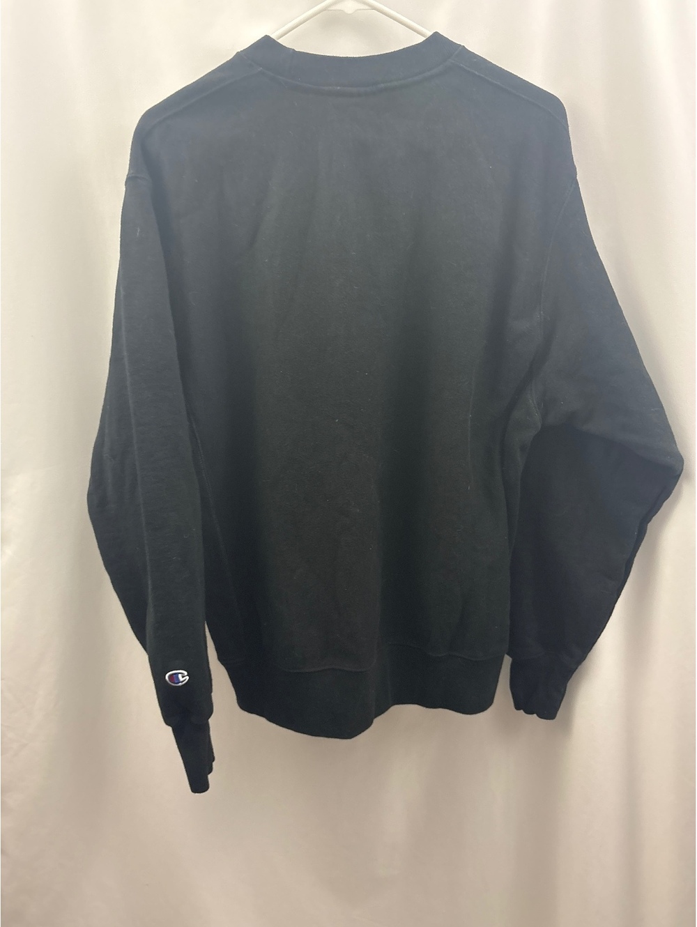 Champion Reverse Weave Iowa Hawkeyes Black Crewneck Sweatshirt Large - Picture 6 of 6